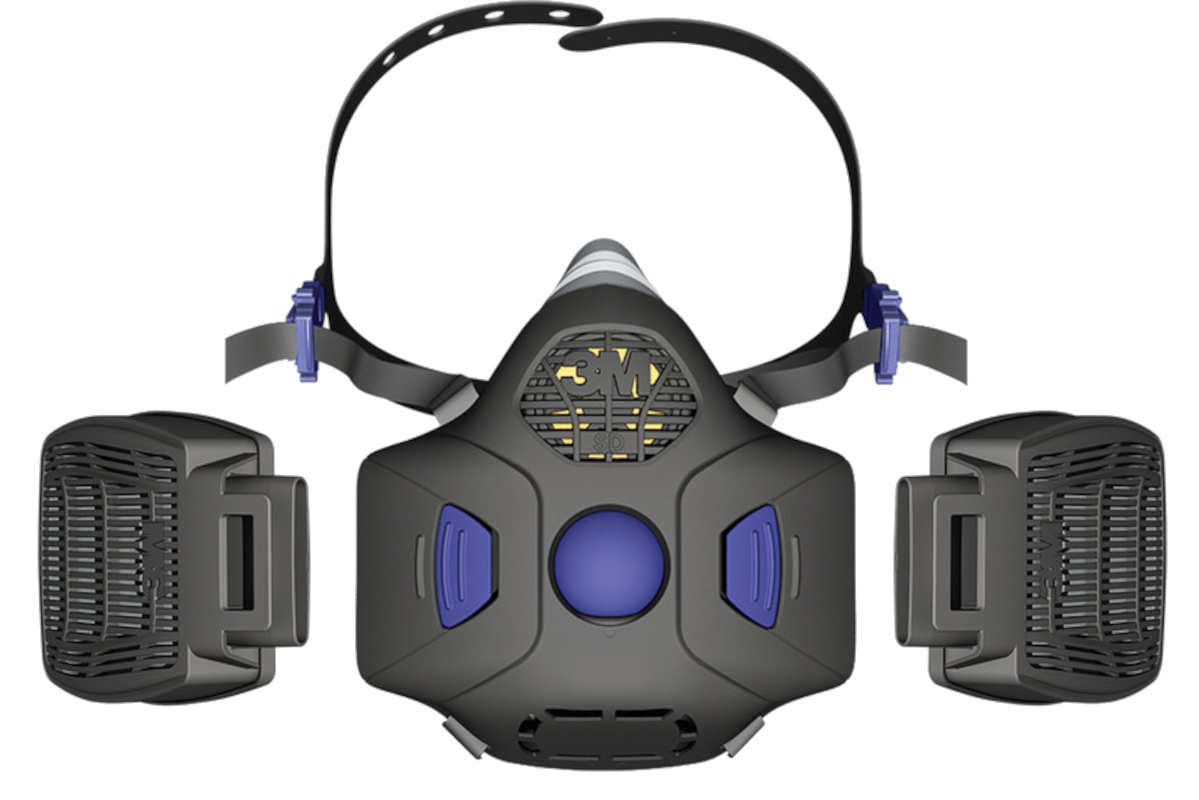 Напівмаска 3M™ Secure Click™ HF-801SD.